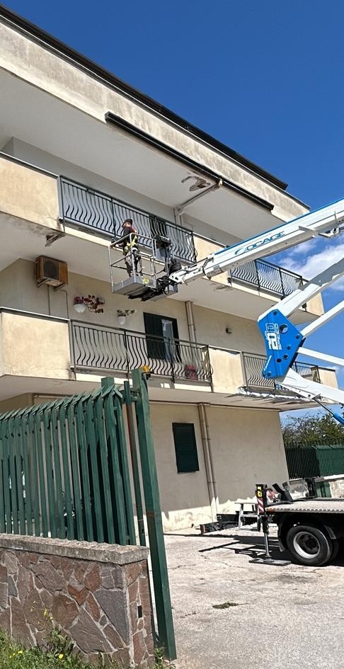 MESSA IN SICUREZZA EFFETTUATA A CAPRI