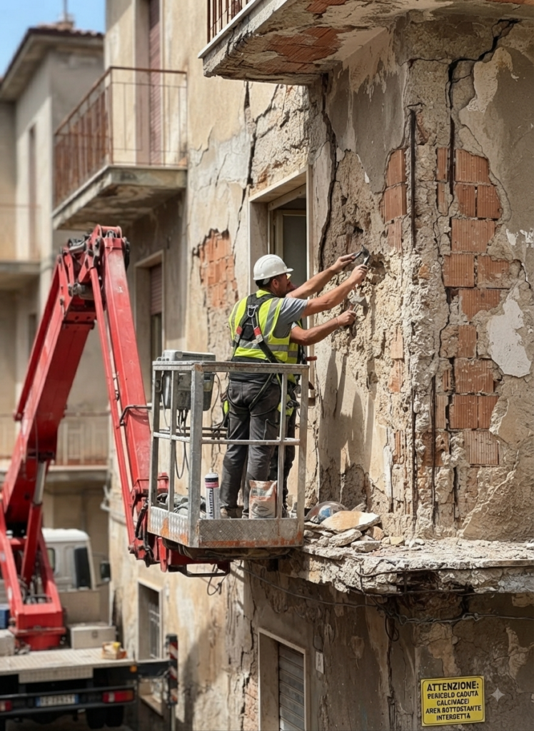messa in sicurezza a formia