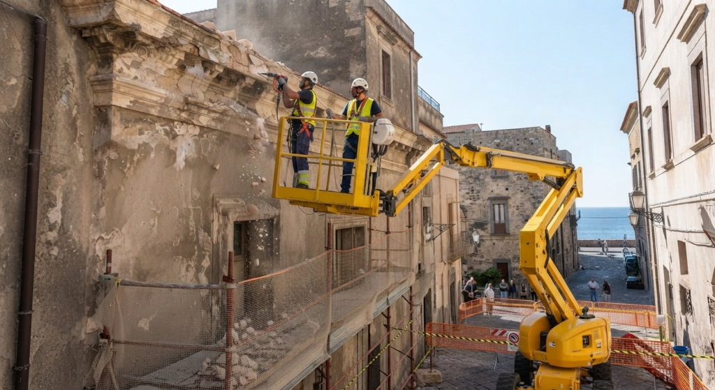 messa in sicurezza a gaeta